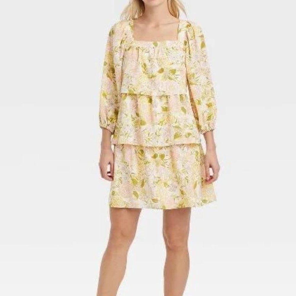 Who What Wear Tiered dress NWOT